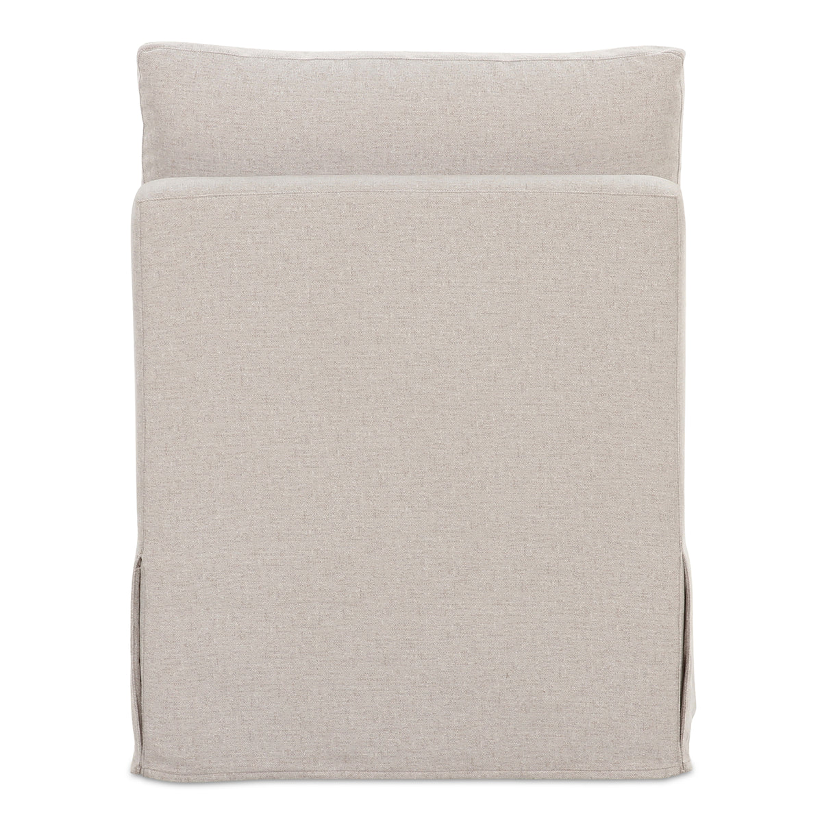 Fable Slipcover Dining Slipper Chair Beige view 4