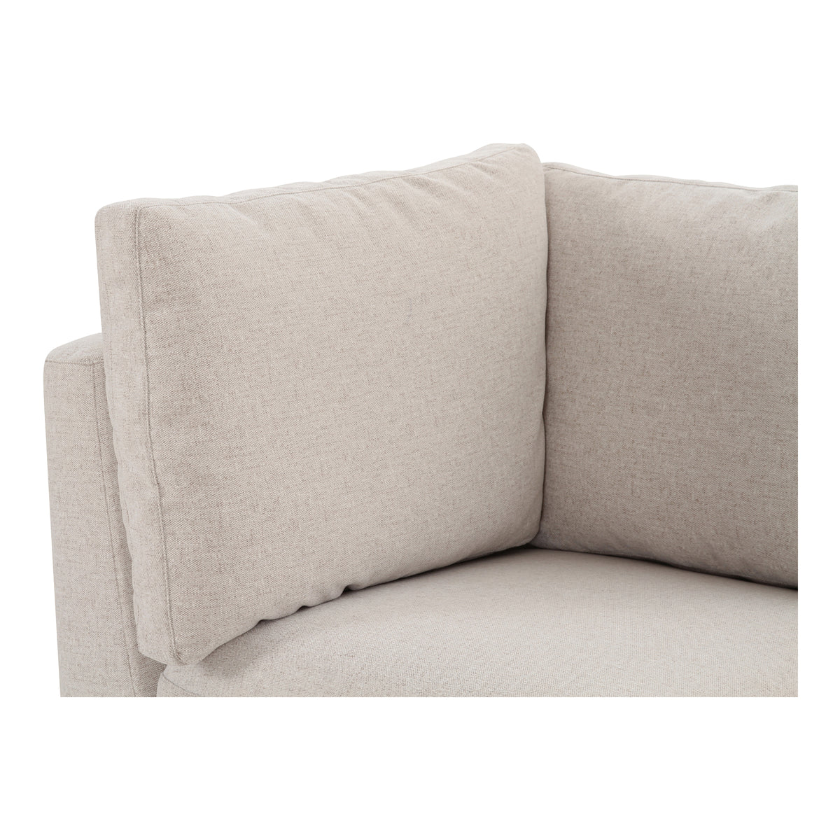 Fable Slipcover Dining Corner Chair Beige view 6