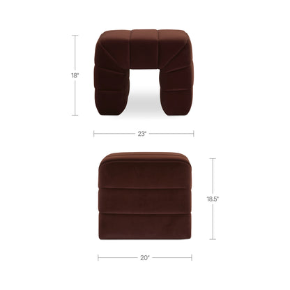 Verity Stool Warm Brown view 8