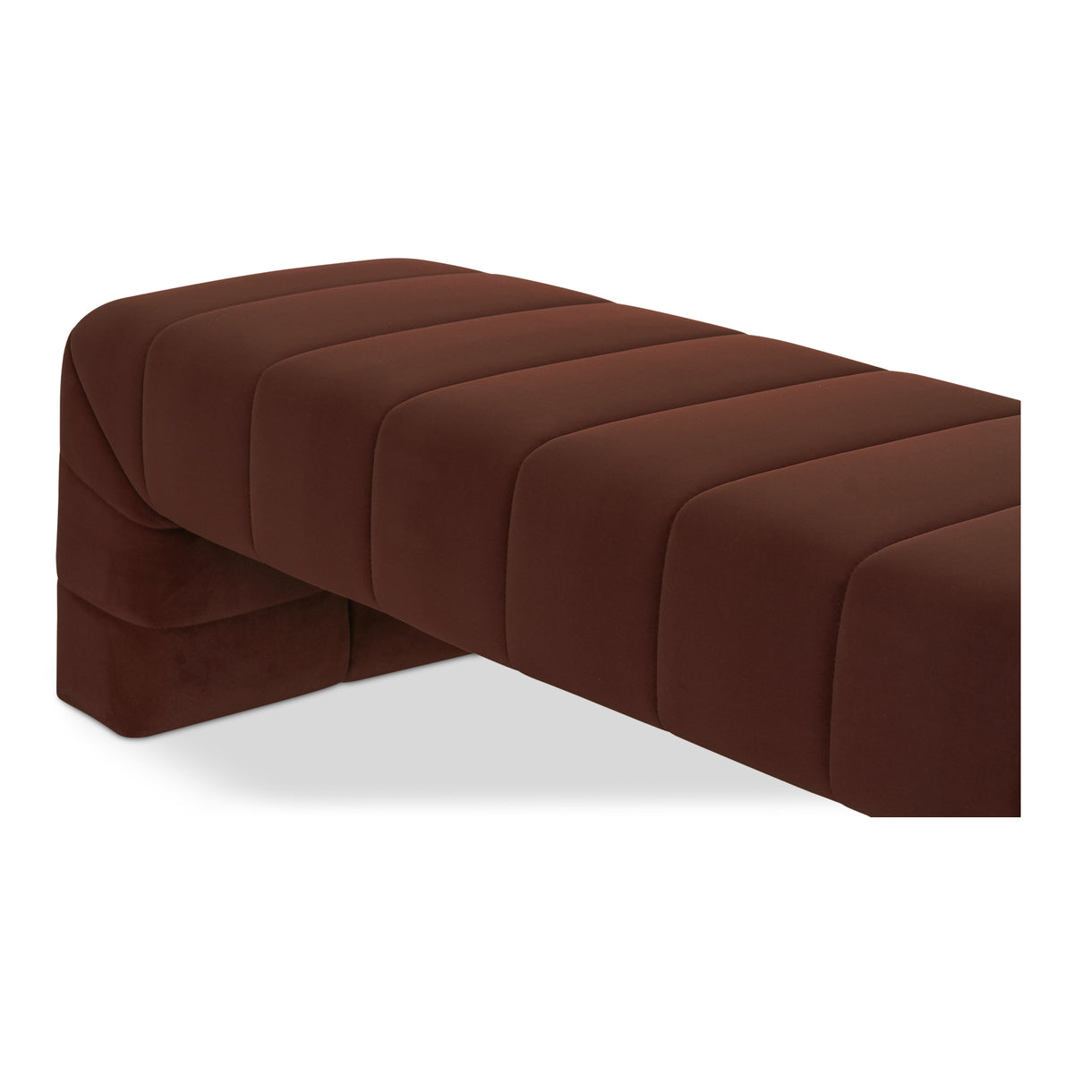 Verity Bench Warm Brown view 5