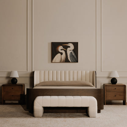 Verity Bench Oatmeal view 6