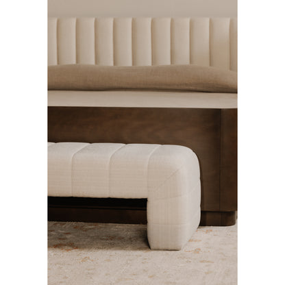 Verity Bench Oatmeal lifestyle image
