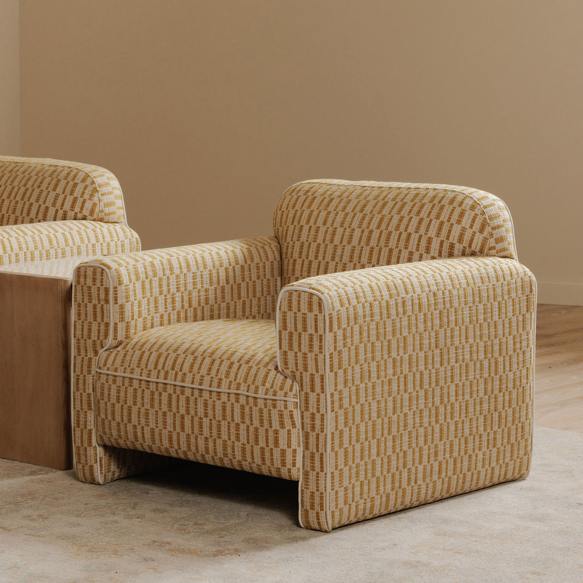 Leo Accent Chair Chartreuse - alternate view 7