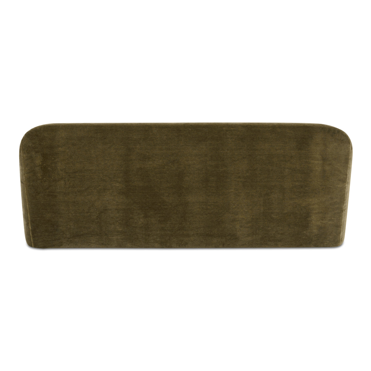 Rialto Sofa Dark Green Faux Mohair view 5