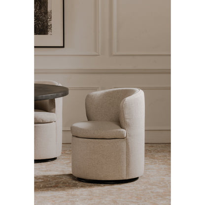 Dane Swivel Dining Chair Oatmeal - image 2