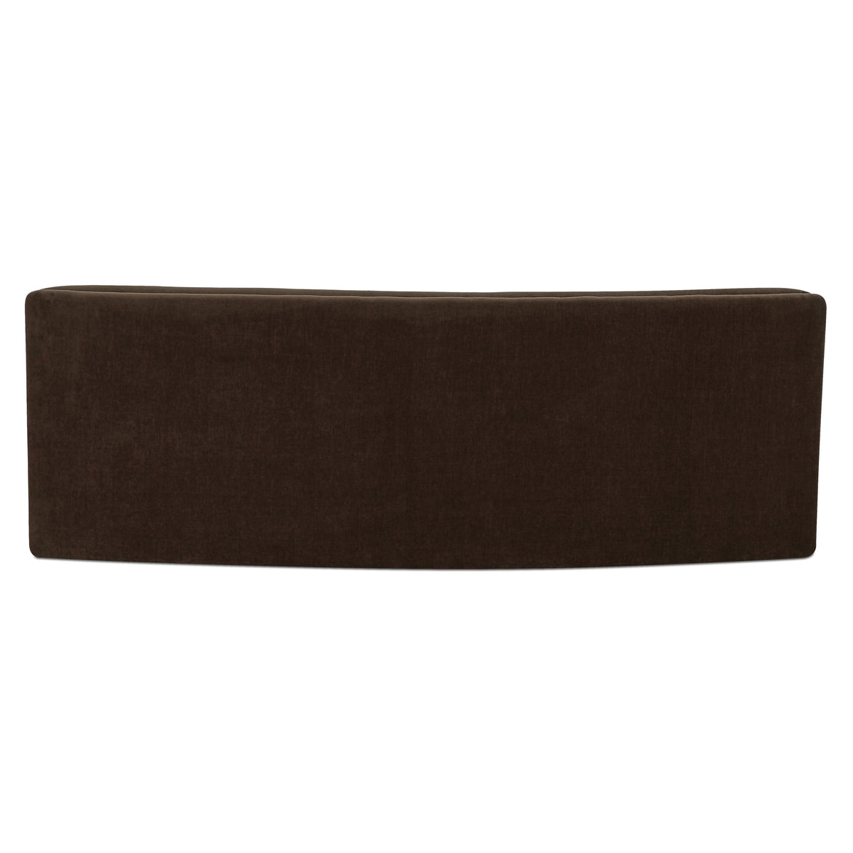 Naomi Concave Sofa Dark Brown image 5