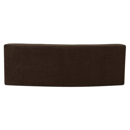 Naomi Concave Sofa Dark Brown image 5