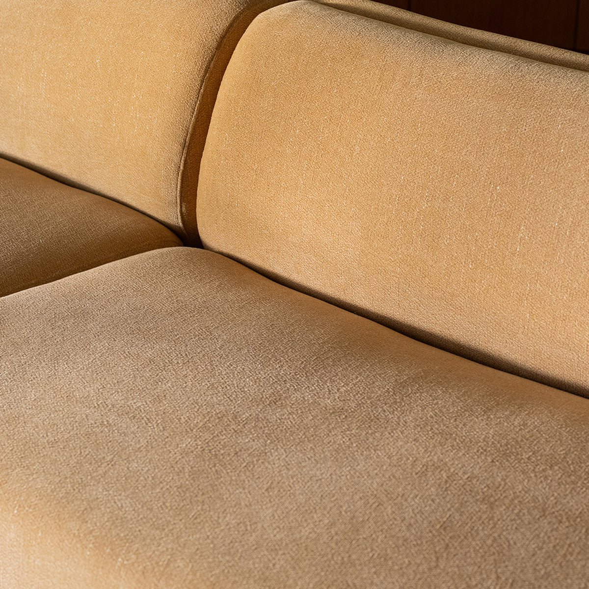 Naomi Convex Sofa Golden Yellow image 9