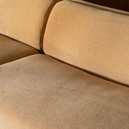 Naomi Convex Sofa Golden Yellow image 9