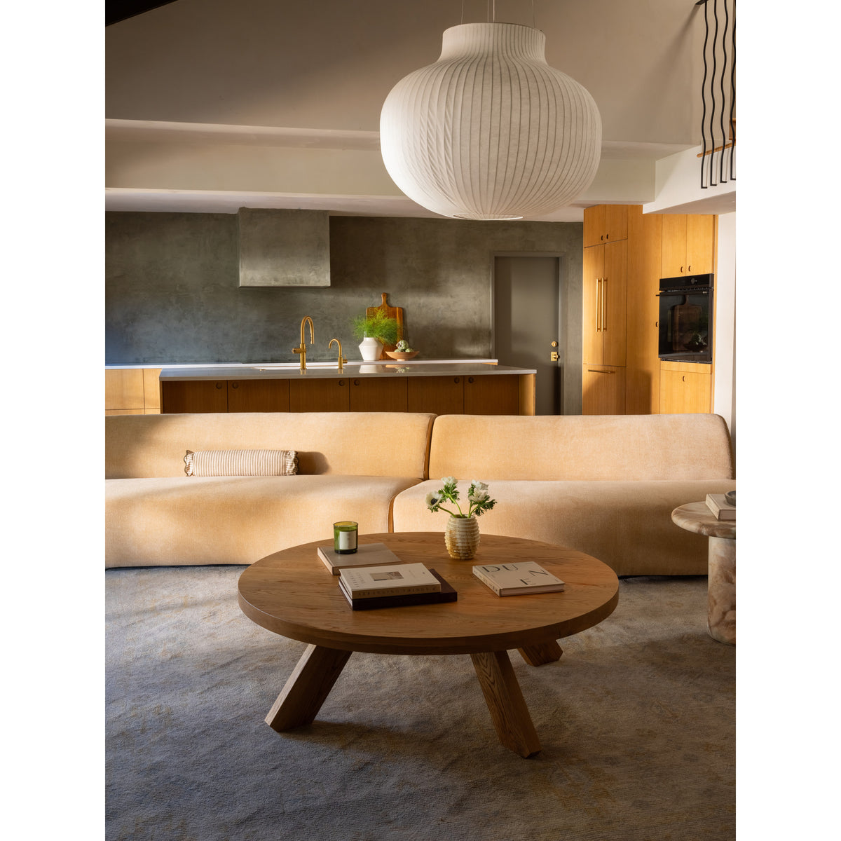 Naomi Convex Sofa Golden Yellow image 11