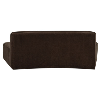 Naomi Convex Sofa Dark Brown image 5