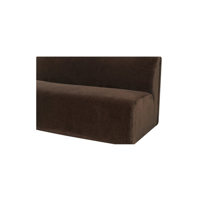 Naomi Convex Sofa Dark Brown image 7