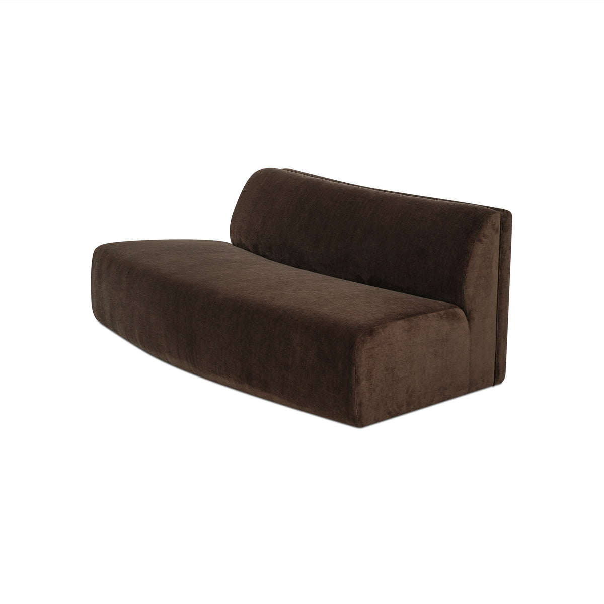 Naomi Convex Sofa Dark Brown image 6