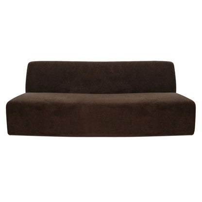 Naomi Convex Sofa Dark Brown product image