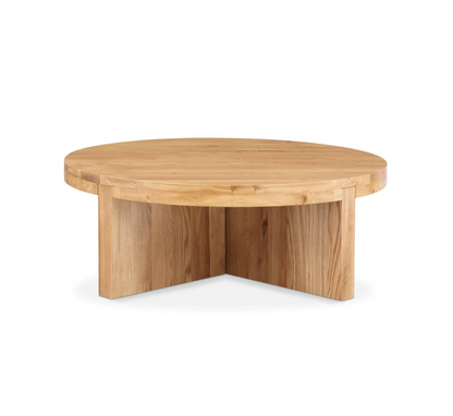 Folke Round Coffee Table Natural
