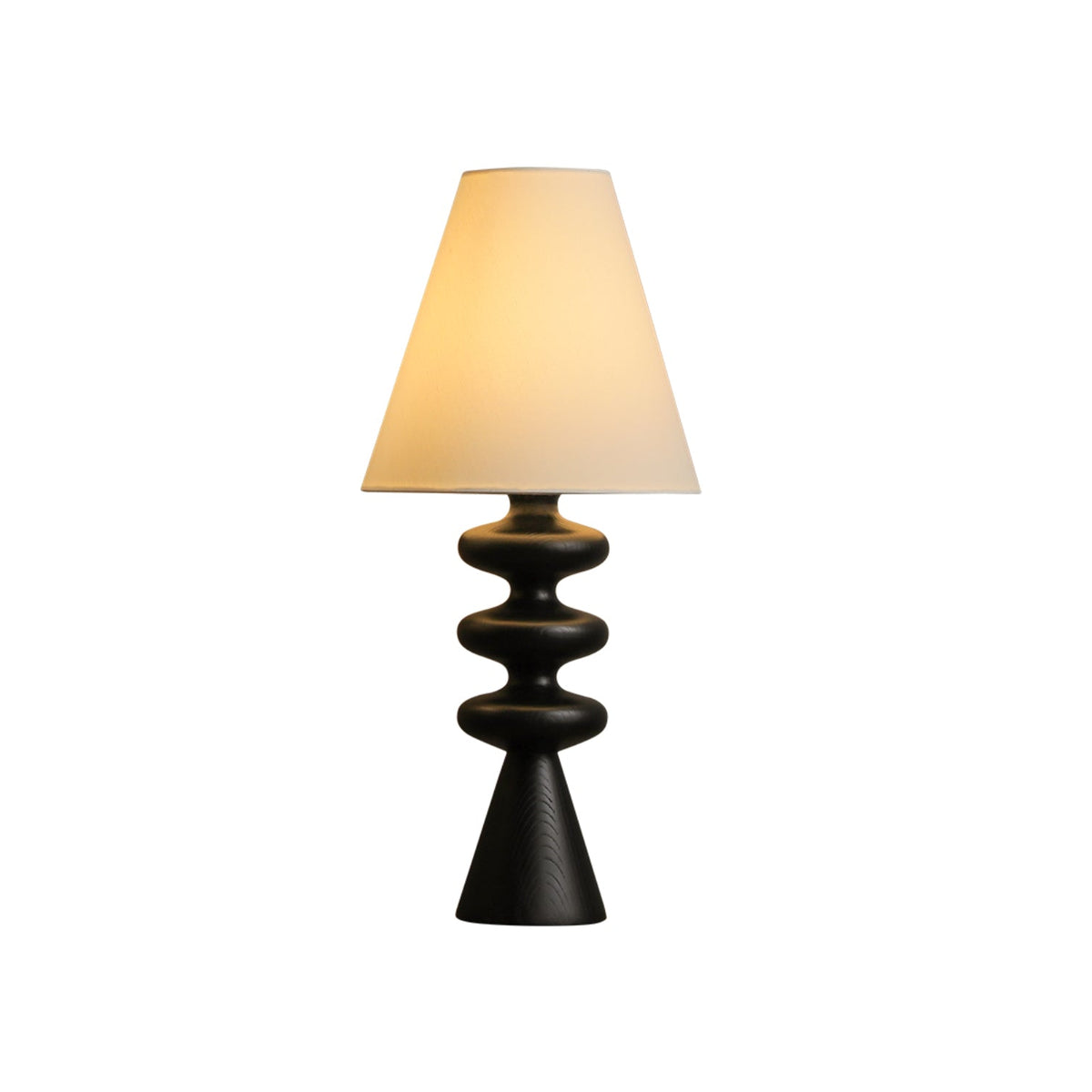 Ondelle Sculpted Wood Table Lamp