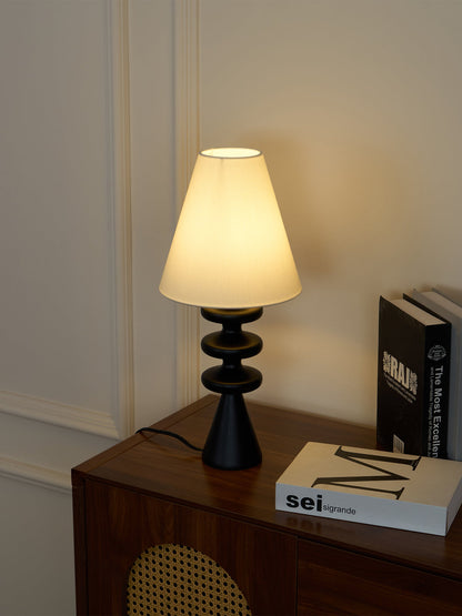 Ondelle Sculpted Wood Table Lamp