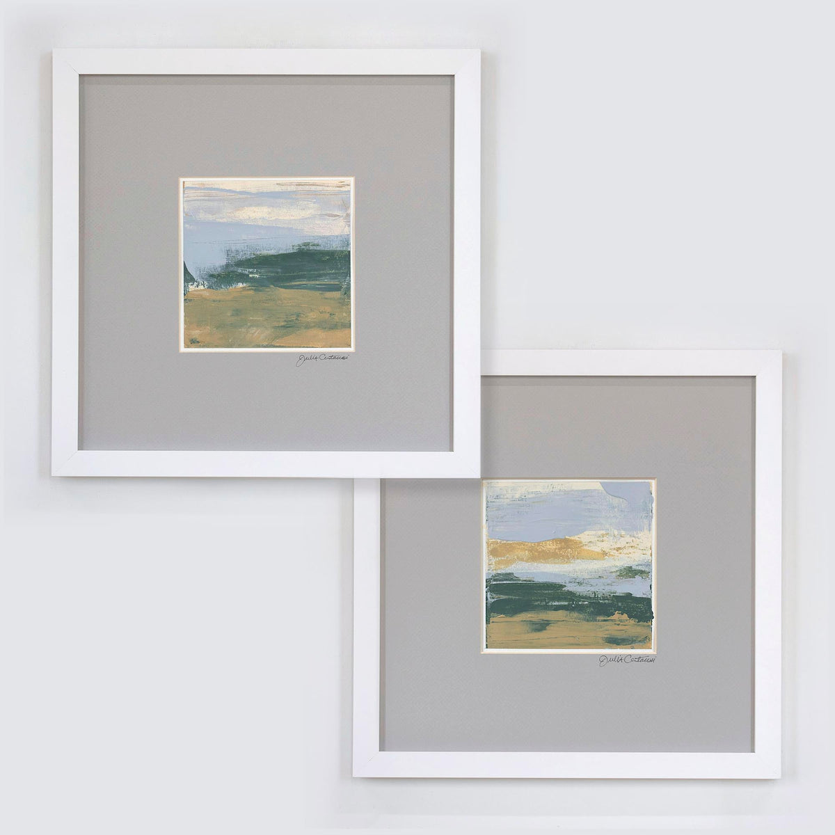 Open Field No. 7 and No. 8 - Original Set.
