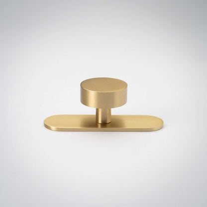 Orbital Knob, Solid Brass Cabinet Knobs.