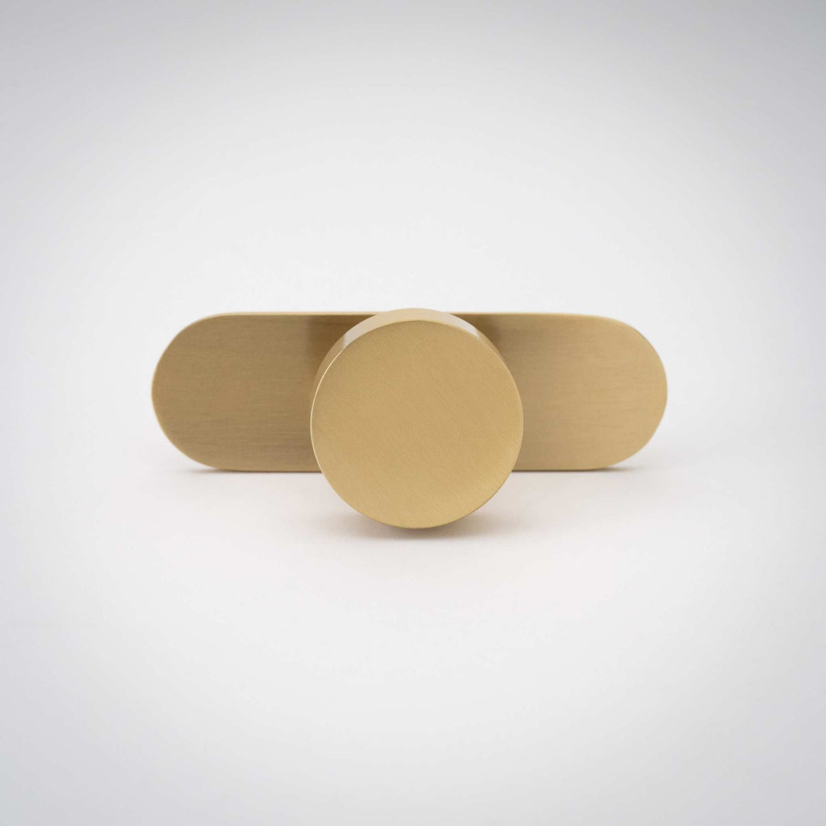Orbital Knob, Solid Brass Cabinet Knobs.