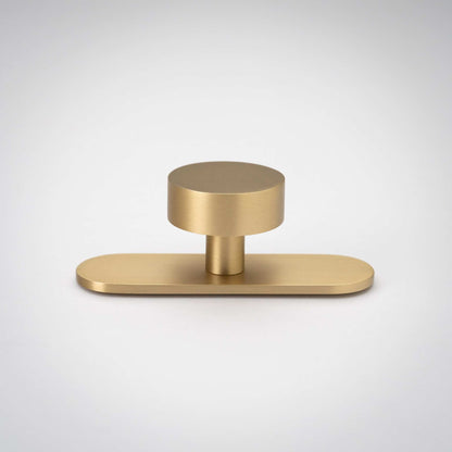 Orbital Knob, Solid Brass Cabinet Knobs.