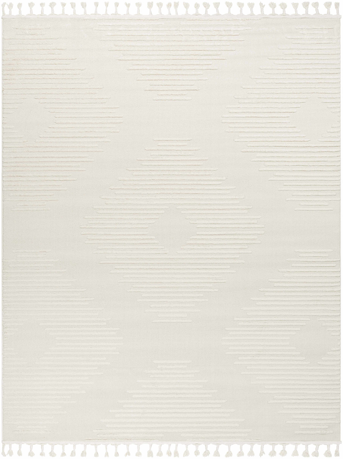 Palimbang Cream 3D Rug