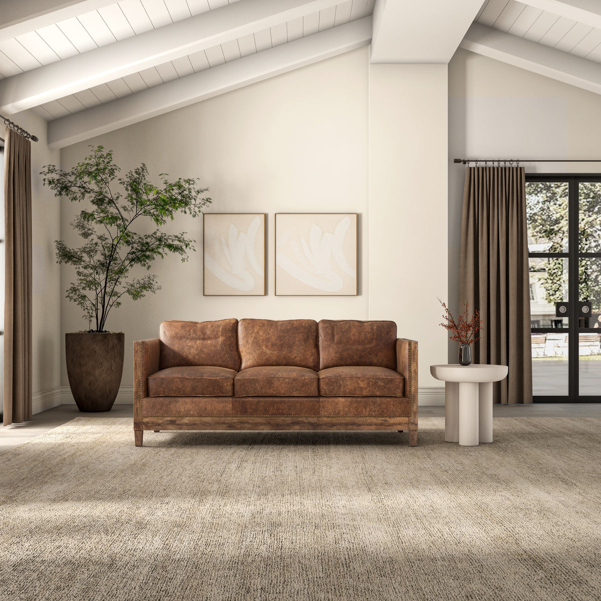 Darlington Sofa Light Brown - lifestyle image