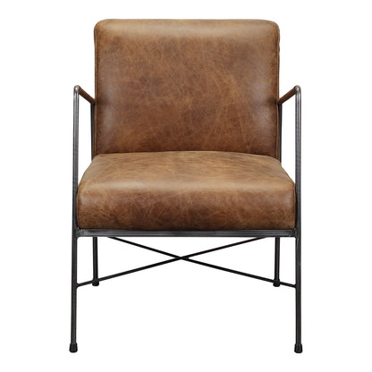Dagwood Leather Armchair Open Road Brown - product image