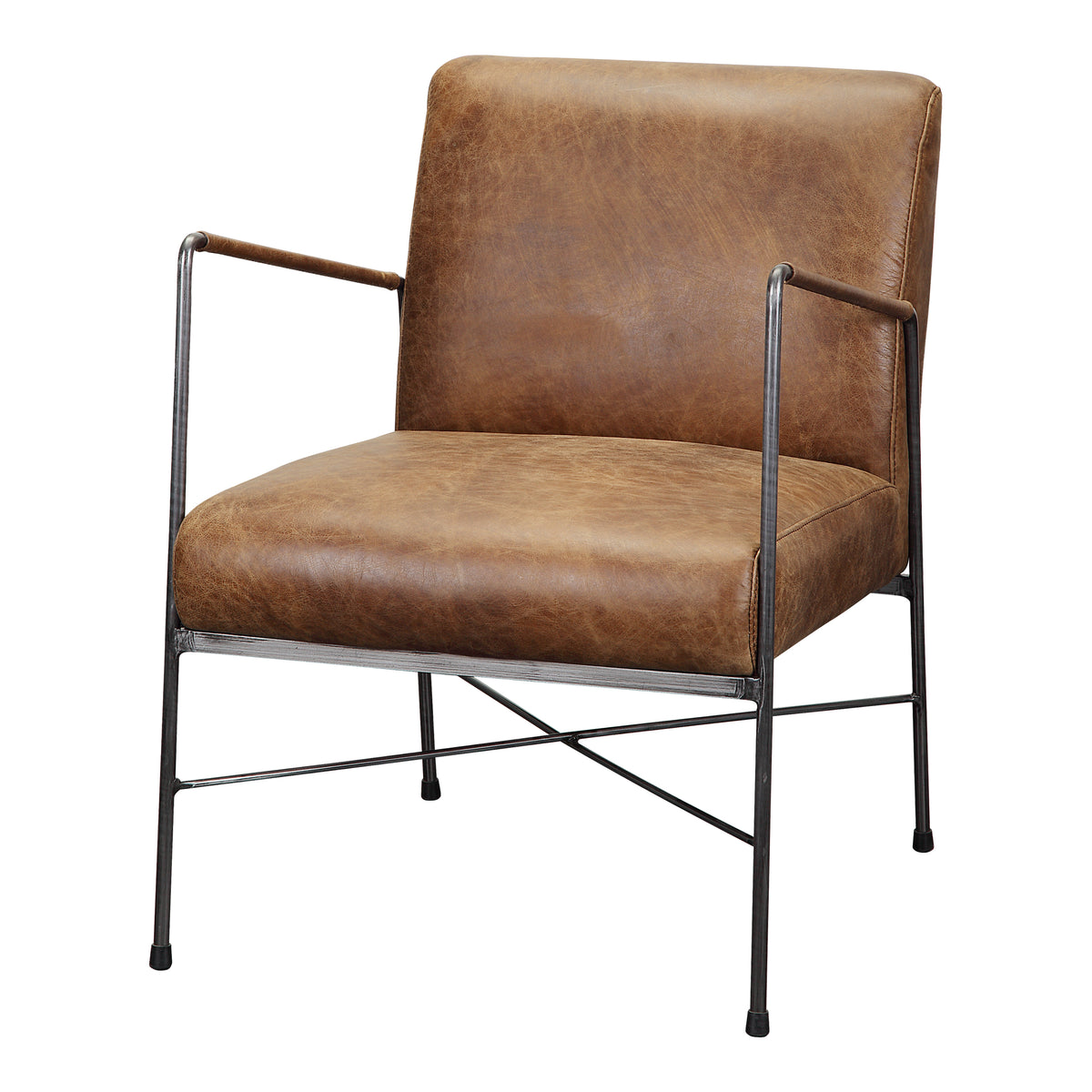 Dagwood Leather Armchair Open Road Brown - view 5