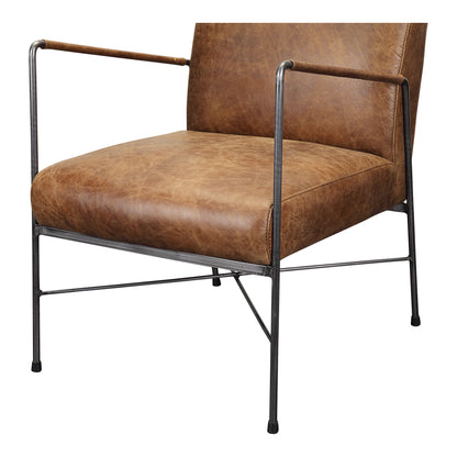 Dagwood Leather Armchair Open Road Brown - view 7