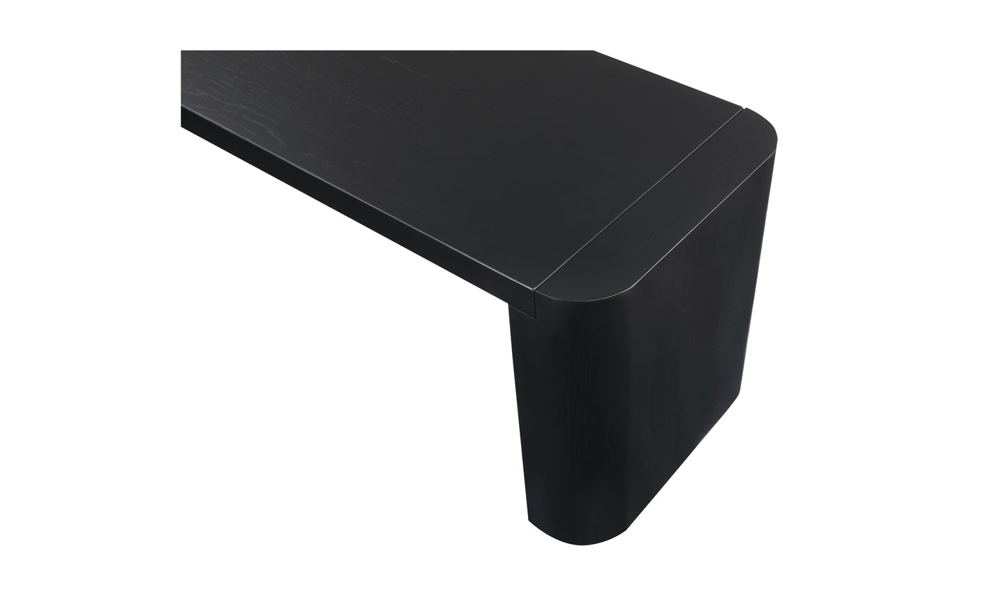 Post Small Dining Bench Black