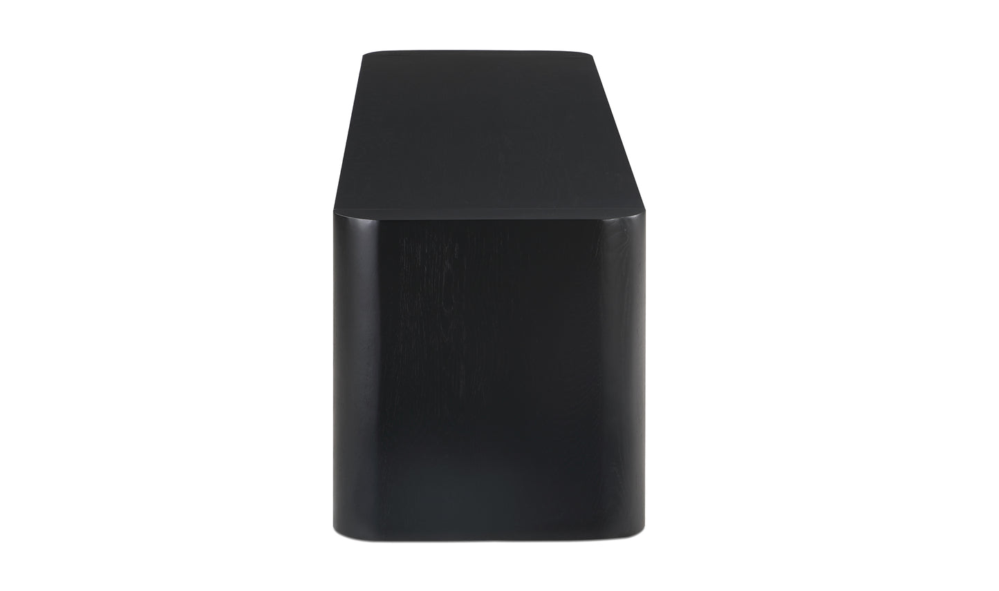 Post Small Dining Bench Black