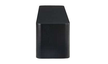 Post Small Dining Bench Black