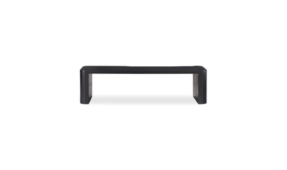 Post Small Dining Bench Black