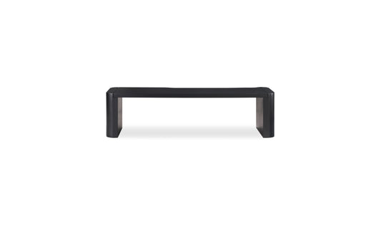Post Small Dining Bench Black