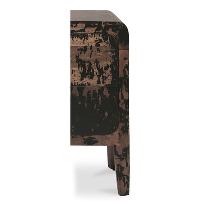 Iris Nightstand Distressed Black view 8