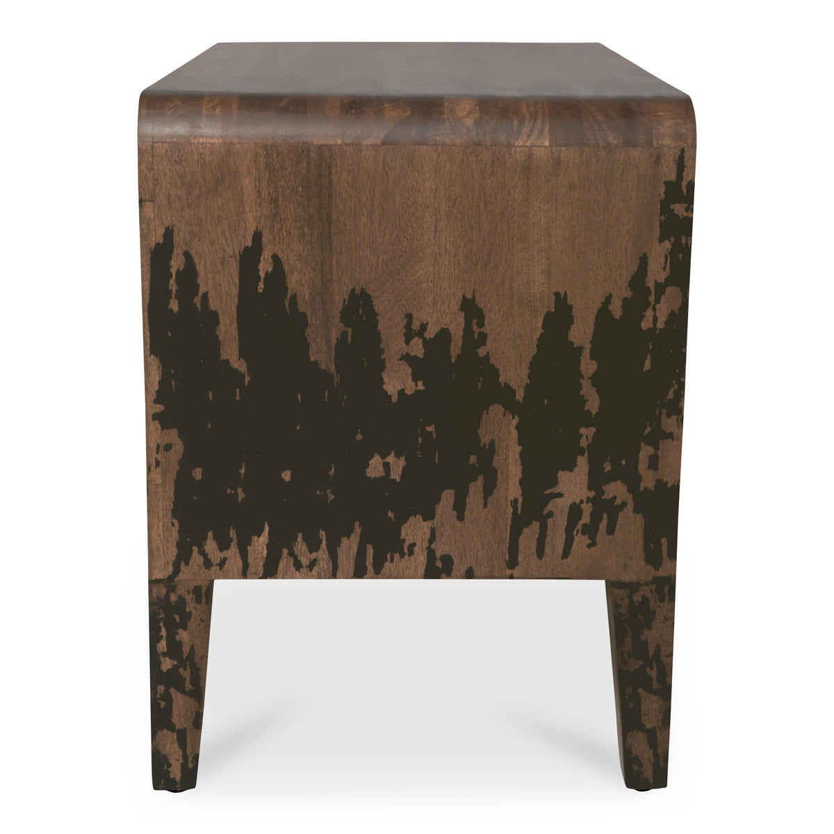 Iris Nightstand Distressed Black view 5