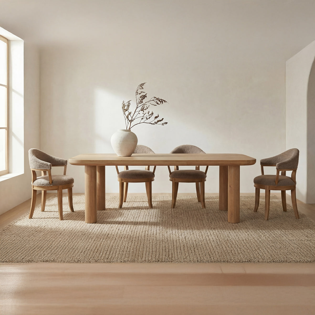 Anders Dining Table Large Natural lifestyle image