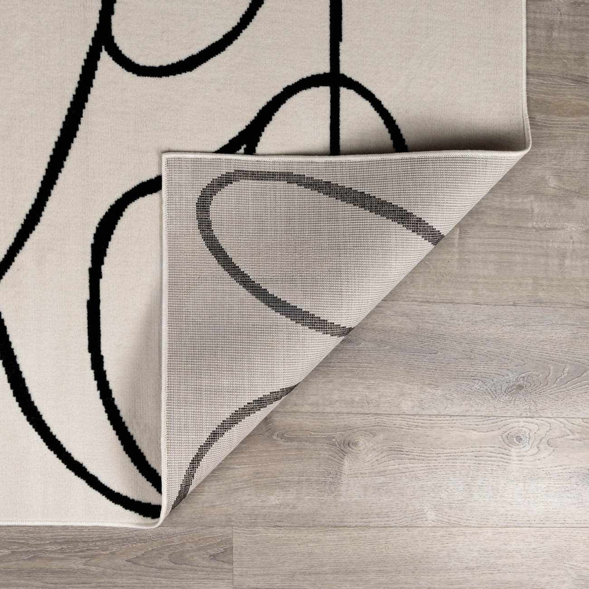 Eilir Modern Low Profile Boho Rug