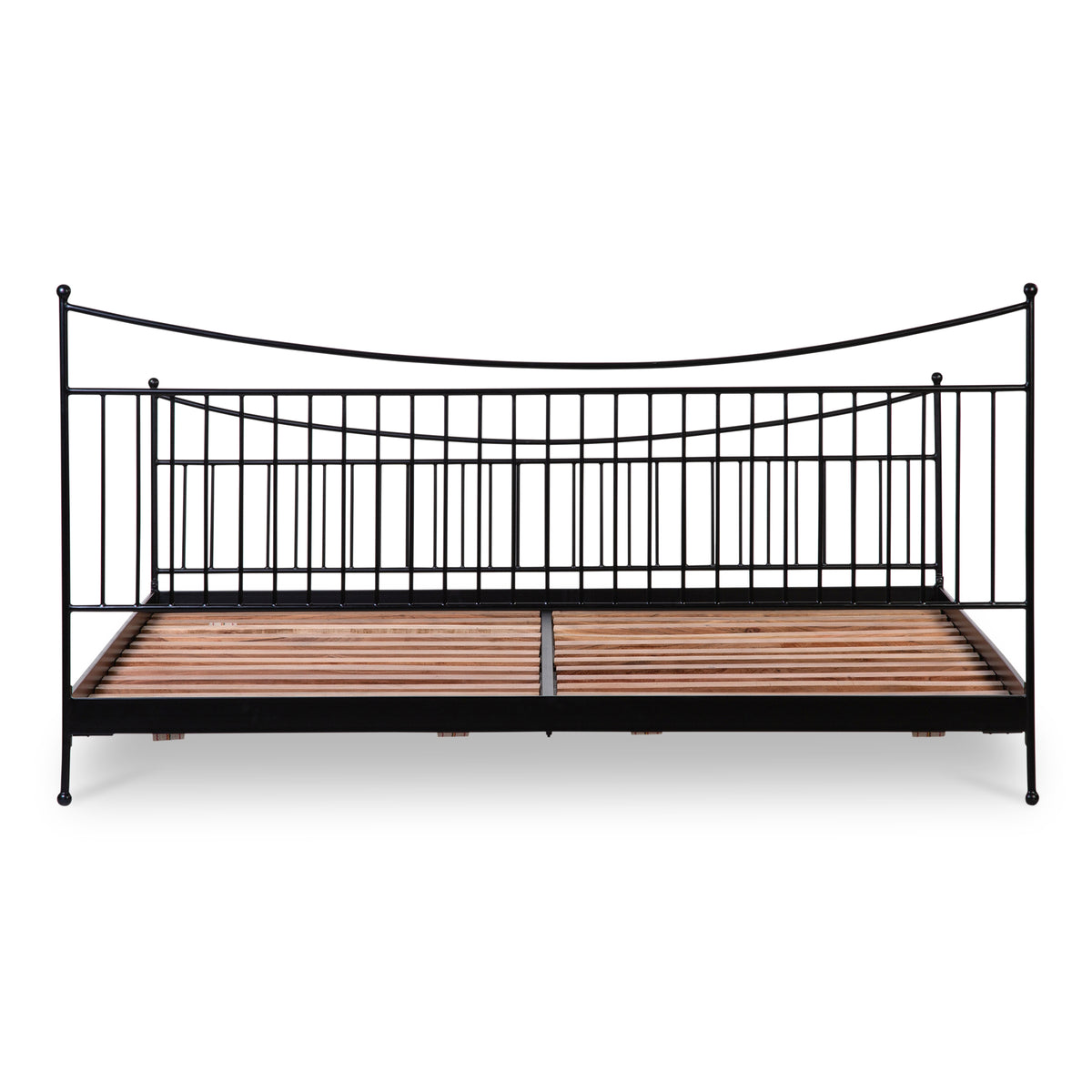 Monet Queen Bed Black view 6