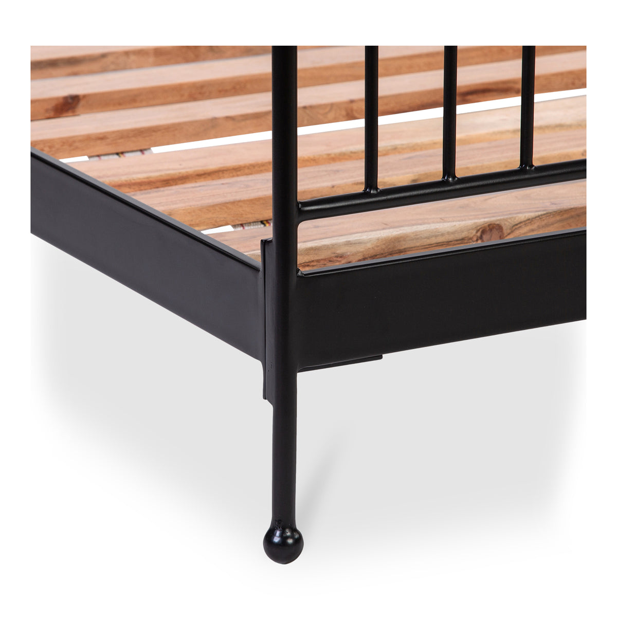 Monet Queen Bed Black view 7