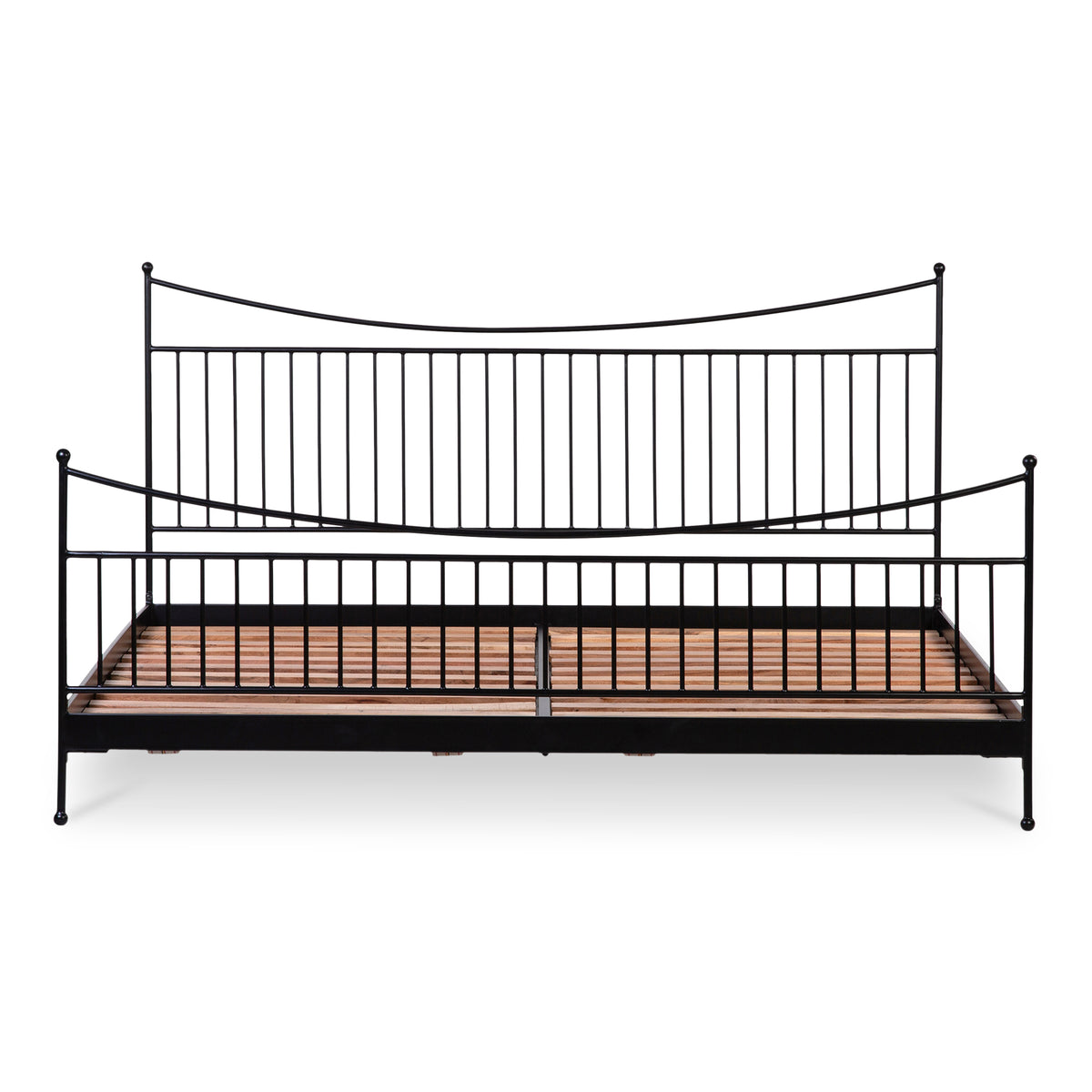 Monet Queen Bed Black view 3