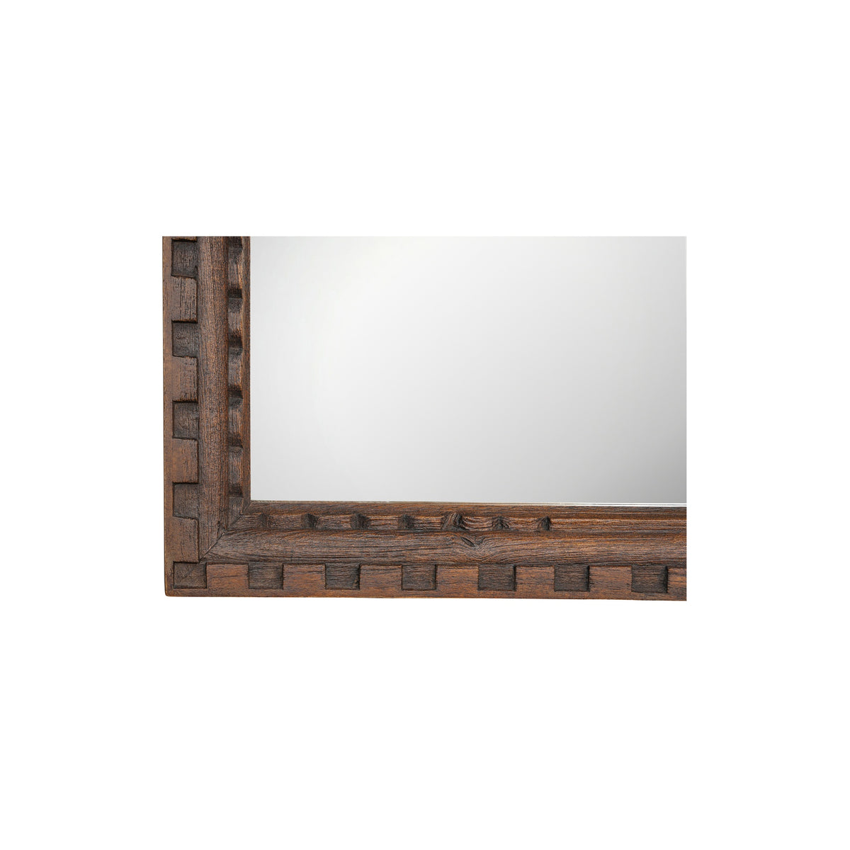 Holland Mirror Large Brown detail view 4