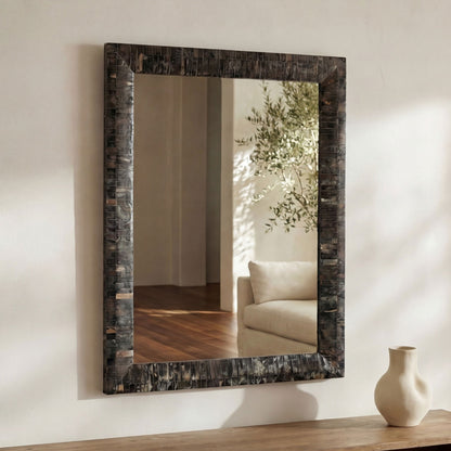 Avis Horn Inlay Mirror lifestyle view