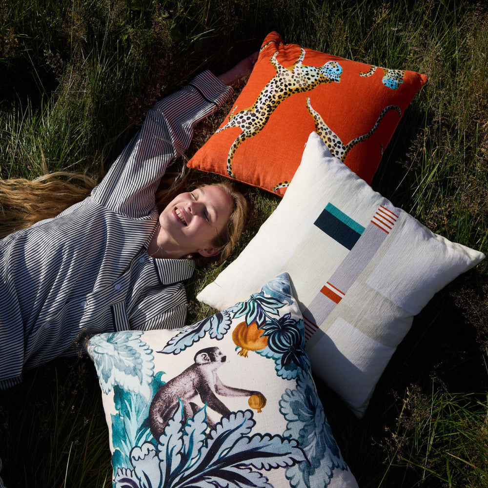 Patchwork Throw Pillow.