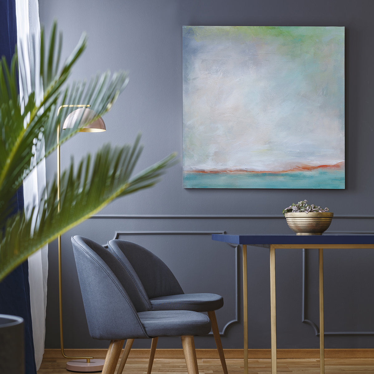 Peacock’s Cliff - Canvas Print.