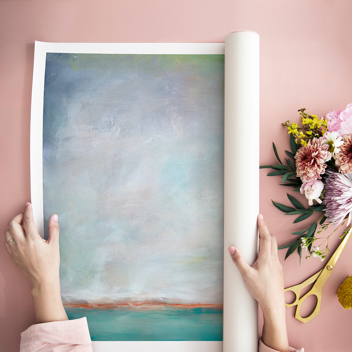 Peacock’s Cliff - Canvas Print.