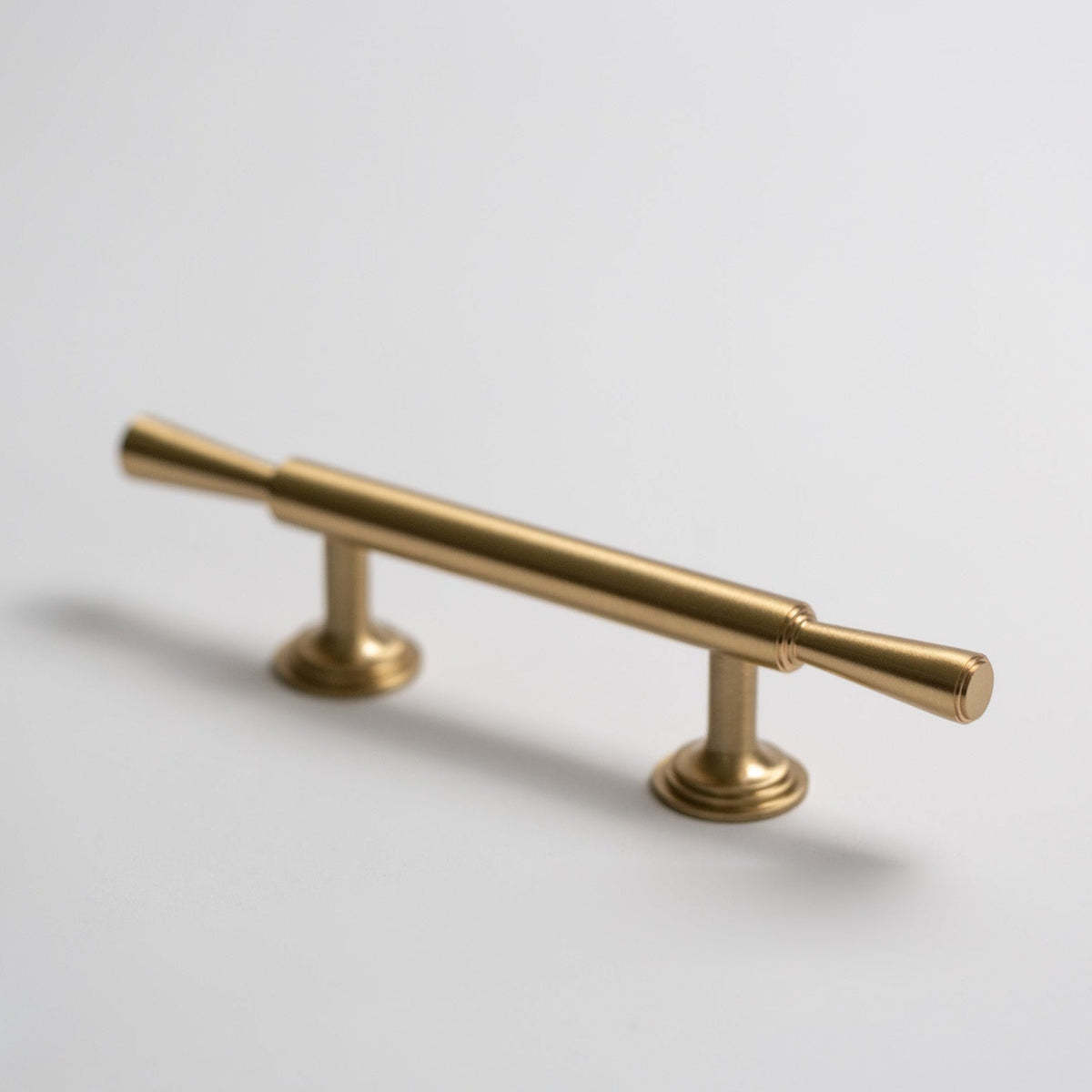 Tuxedo, Solid Brass Cabinet Pulls.