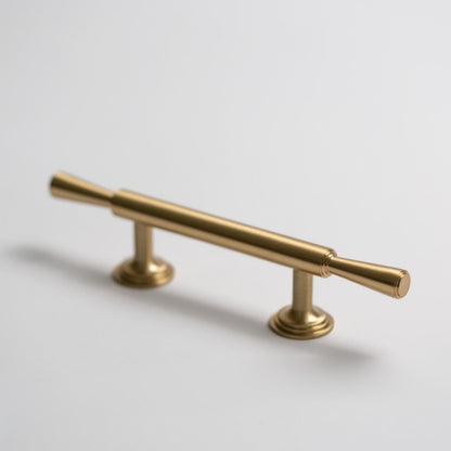 Tuxedo, Solid Brass Cabinet Pulls.
