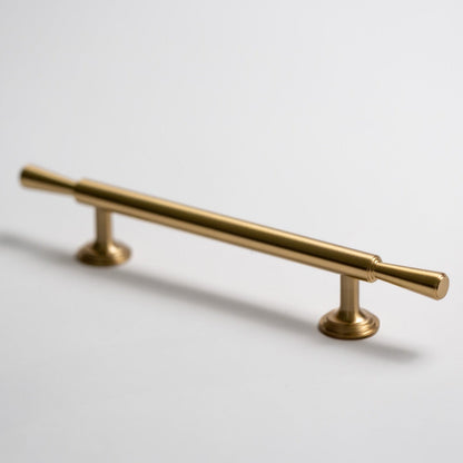 Tuxedo, Solid Brass Cabinet Pulls.